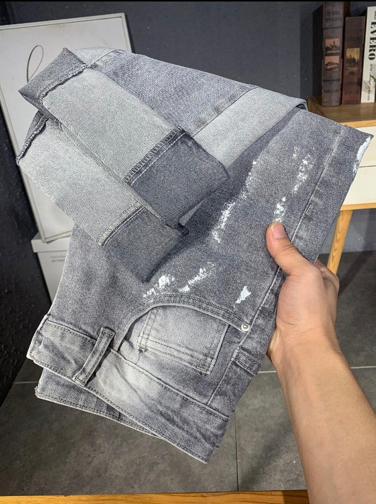 CALÇA JEANS LARGA MASCULINA