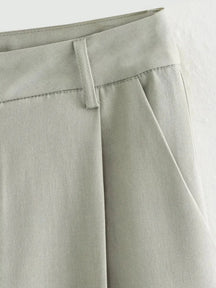 THE LUMARA — ESTILO FEMININO ALFAIATARIA CALÇA DE CINTURA ALTA PANTALONA - EMILY