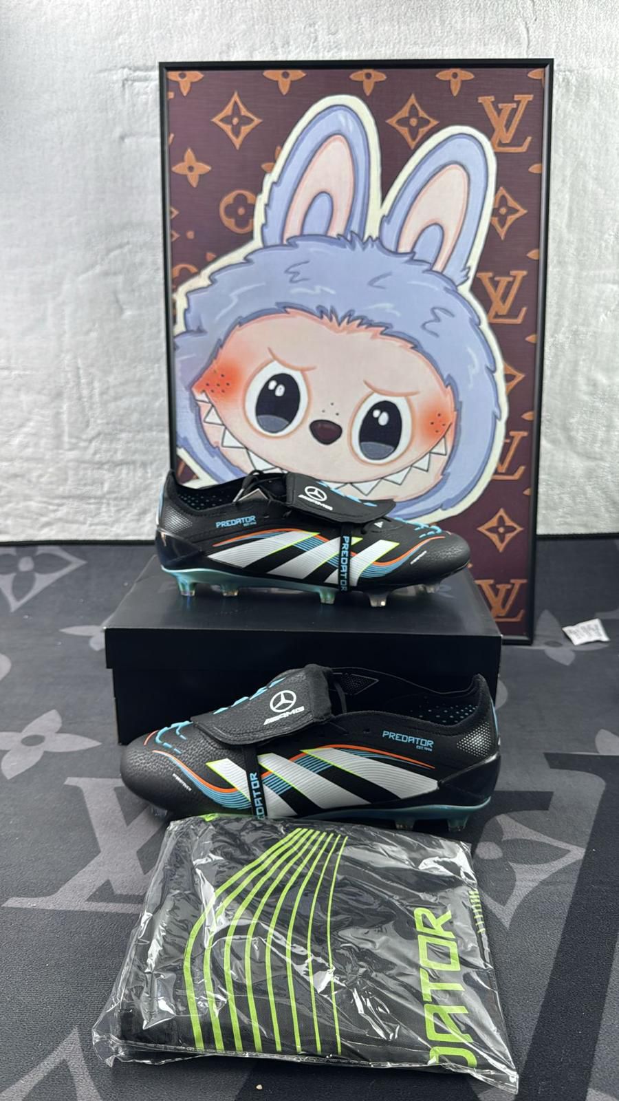 ADIDAS PREDATOR 25 ELITE FOLDOVER TONGUE FG FIRM GROUND SOCCER CLEATS